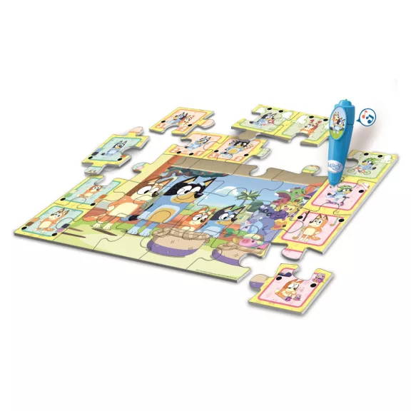 Bluey Playtime interaktív 24 db-os puzzle Clementoni