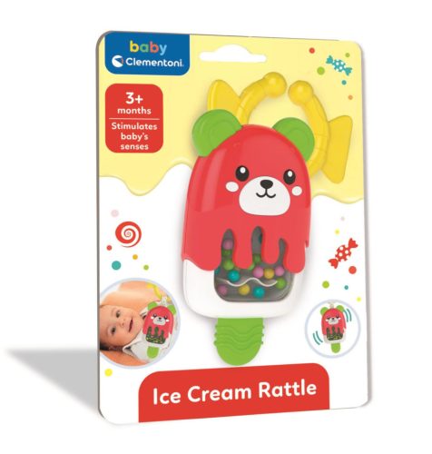 Fagyi Teddy baba csörgő Clementoni