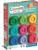 Színes Clemmy puha építőkocka szett 9 db-os Clementoni