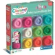 Színes Clemmy Unicorn puha építőkocka szett 10 db-os figurával Clementoni