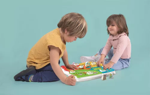 Színes interaktív Cute állatfarm Clementoni