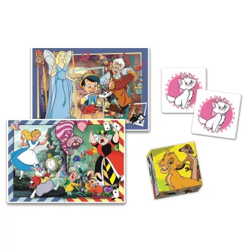   Disney Classics Magical 4 az 1-ben játékgyűjtemény Clementoni