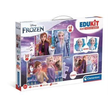   Disney Jégvarázs Seasons 4 az 1-ben játékgyűjtemény Clementoni