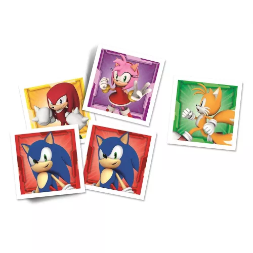 Sonic a sündisznó Characters memóriajáték 48 db-os Clementoni