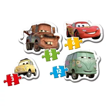 Disney Verdák My First baba forma puzzle Clementoni