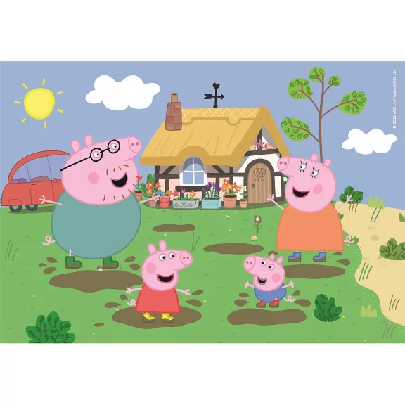 Peppa malac Mud 30 db-os puzzle Clementoni