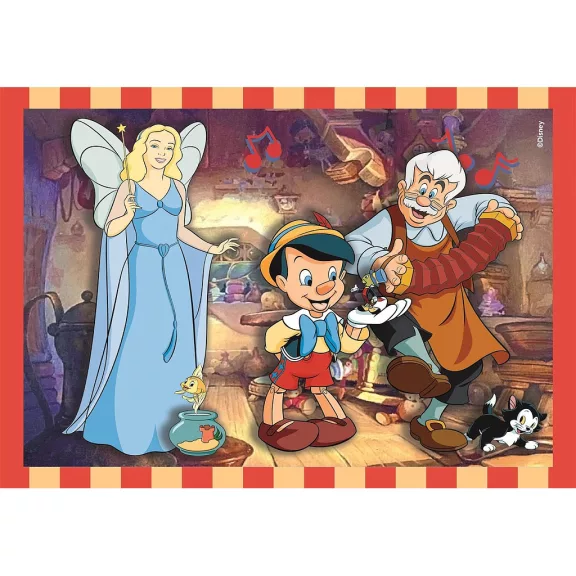 Disney Classics Tale 4 az 1-ben puzzle Clementoni