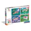 Unikornis One Day 4 az 1-ben puzzle Clementoni