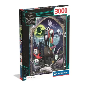   Karácsonyi lidércnyomás Cemetery 300 db-os puzzle Clementoni