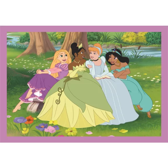 Disney Hercegnők Colloquy 4 az 1-ben puzzle Clementoni