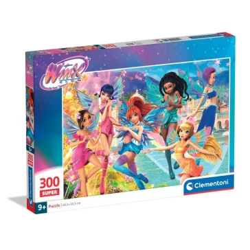 Winx Club Fairy 300 db-os puzzle Clementoni