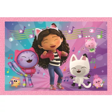 Gabi babaháza Dreamy 4 az 1-ben puzzle Clementoni