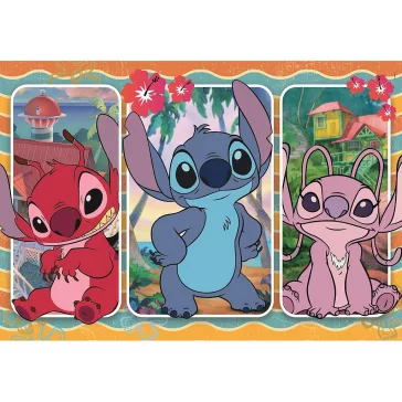  Disney Lilo és Stitch, A csillagkutya Evile 24 db-os maxi puzzle Clementoni