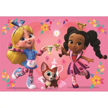   Disney Alice Csodaország cukrászdája Flowers 2x60 db-os puzzle Clementoni