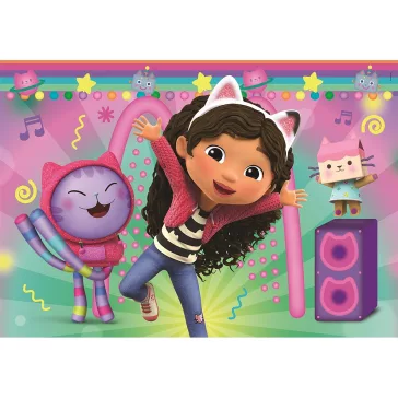 Gabi babaháza Glittery Day 2x60 db-os puzzle Clementoni