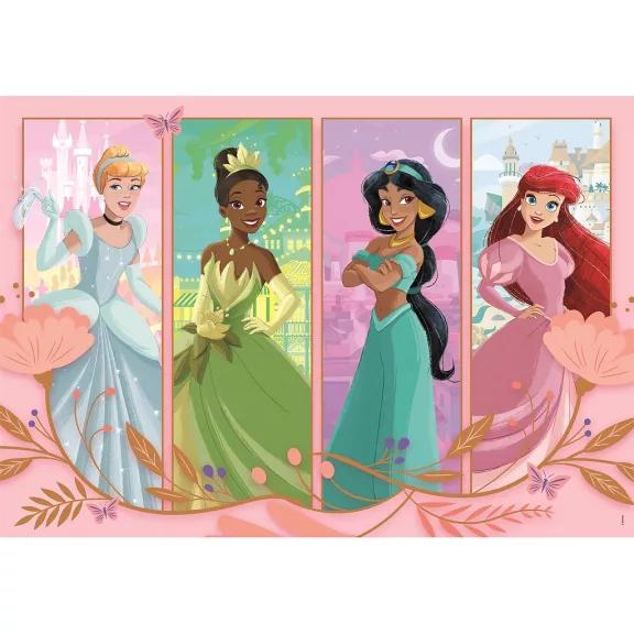 Disney Hercegnők Garden Party 2x60 db-os puzzle Clementoni