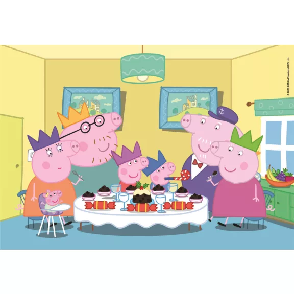 Peppa malac Party Time 2x20 db-os puzzle Clementoni