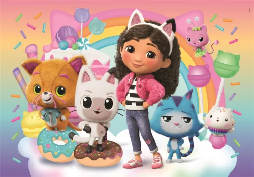 Gabi babaháza Sweet Friends 2x20 db-os puzzle Clementoni