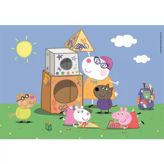 Peppa malac Family Fun 2x60 db-os puzzle Clementoni
