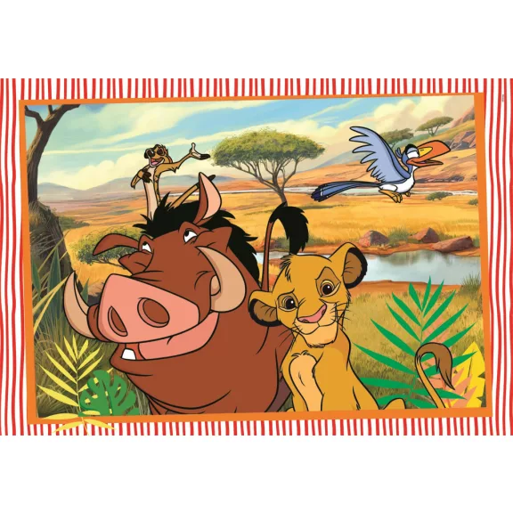 Disney Classics Funny Time 2x20 db-os puzzle Clementoni