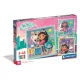 Gabi babaháza Travel 3x48 db-os puzzle Clementoni