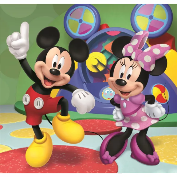 Disney Mickey Clubhouse 3x48 db-os puzzle Clementoni
