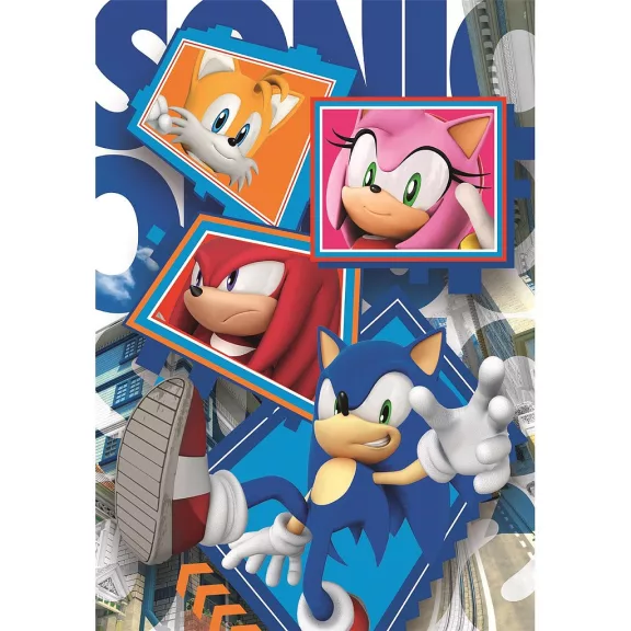 Sonic a sündisznó Action 104 db-os puzzle Clementoni