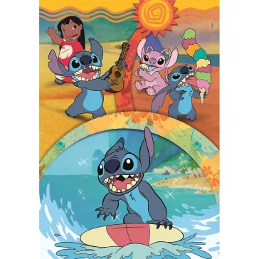   Disney Lilo és Stitch, A csillagkutya Island Vibes 104 db-os puzzle Clementoni