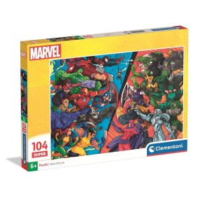 Marvel VS Villains Fight 104 db-os puzzle Clementoni