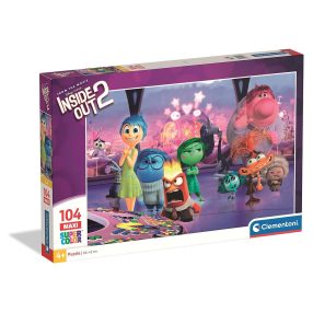   Disney Agymanók Colorful Chaos 104 db-os maxi puzzle Clementoni