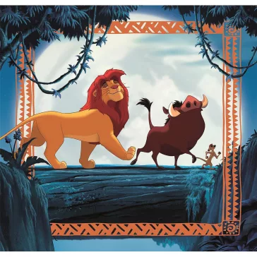   Disney Az Oroszlánkirály Circle of Life 3x48 db-os puzzle Clementoni