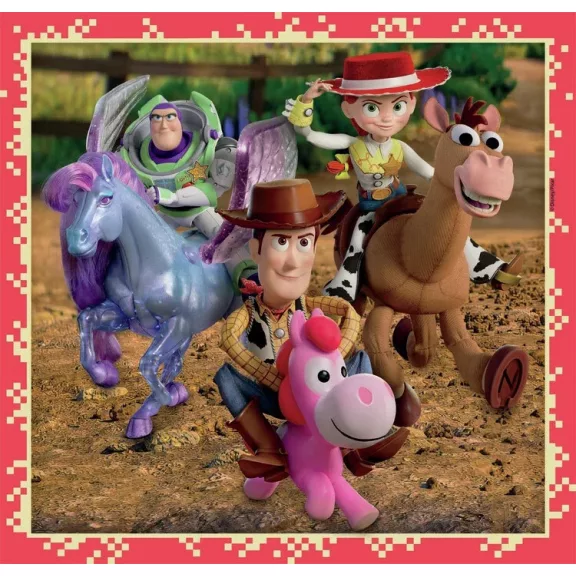 Disney Játékháború Movie 5 3x48 db-os puzzle Clementoni