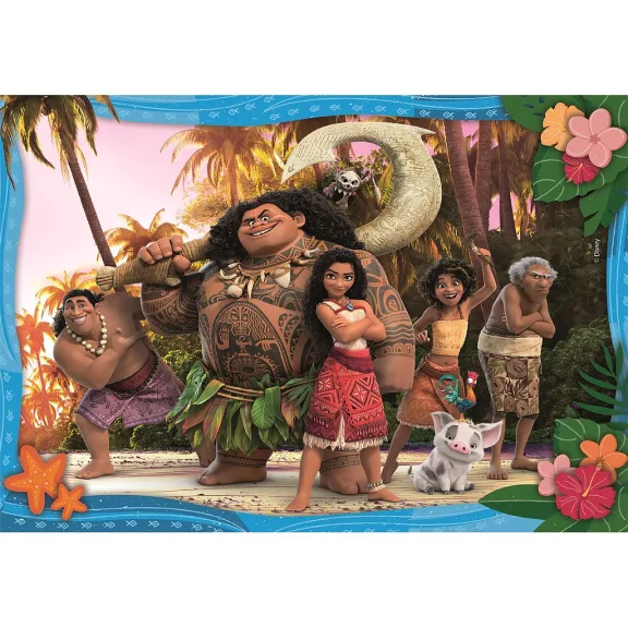 Disney Vaiana New Story Begins 104 db-os puzzle Clementoni