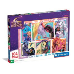   Unikornis Akadémia Friendship 104 db-os Super puzzle Clementoni