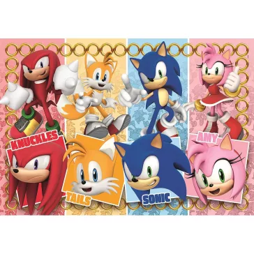   Sonic a sündisznó Characters 60 db-os maxi puzzle Clementoni