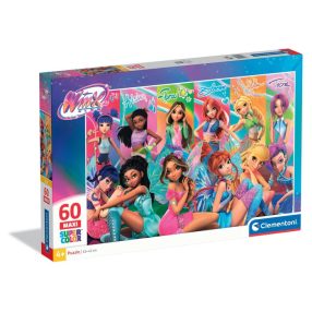 Winx Club Fairy Squad 60 db-os maxi puzzle Clementoni