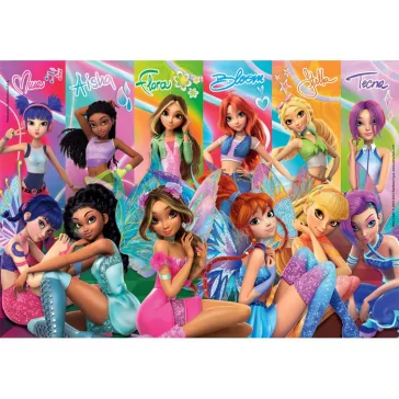 Winx Club Fairy Squad 60 db-os maxi puzzle Clementoni
