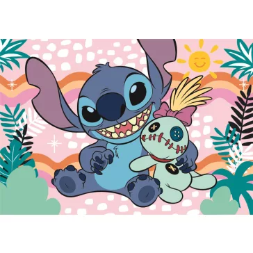   Disney Lilo és Stitch, A csillagkutya Scrump’s Day 60 db-os puzzle Clementoni
