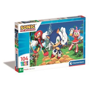 Sonic a sündisznó Amy Rose 104 db-os puzzle Clementoni