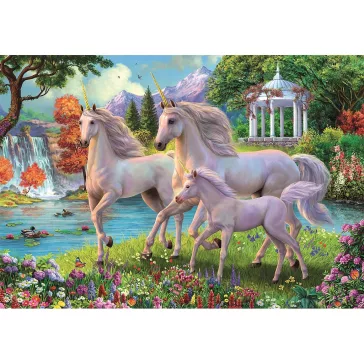 Unikornis Waterfall 180 db-os puzzle Clementoni