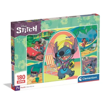   Disney Lilo és Stitch, A csillagkutya Summer 180 db-os puzzle Clementoni