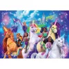 Unikornis Akadémia Rainbow Valley 180 db-os puzzle Clementoni
