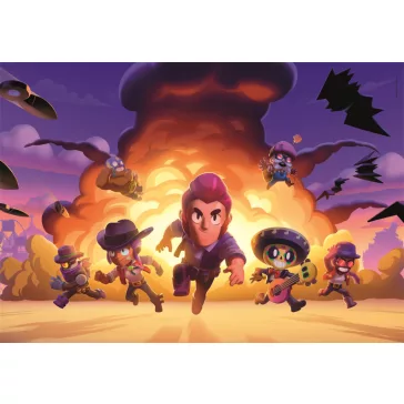 Brawl Stars Wild Escape 180 db-os puzzle Clementoni
