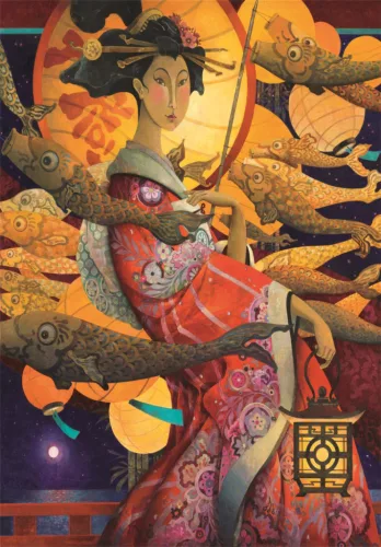 Koinobori Dance 1500 db-os Compact puzzle Clementoni