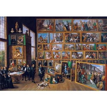   Művészet A Lipóti Főherceg műgyűjteménye Teniers 2000 db-os puzzle Clementoni