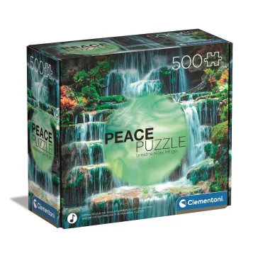 Vízesés Flow 500 db-os Peace puzzle Clementoni
