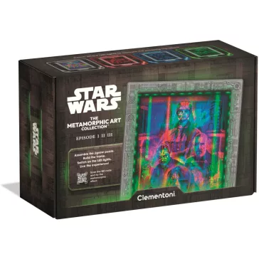   Star Wars Metamorphic 520 db-os puzzle LED-es keretben Clementoni