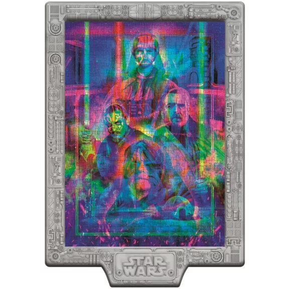 Star Wars Metamorphic 520 db-os puzzle LED-es keretben Clementoni