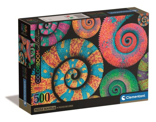 Színes Curly Tails 500 db-os Compact puzzle Clementoni