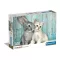 Állatos Cat & Bunny 500 db-os puzzle Compact Clementoni